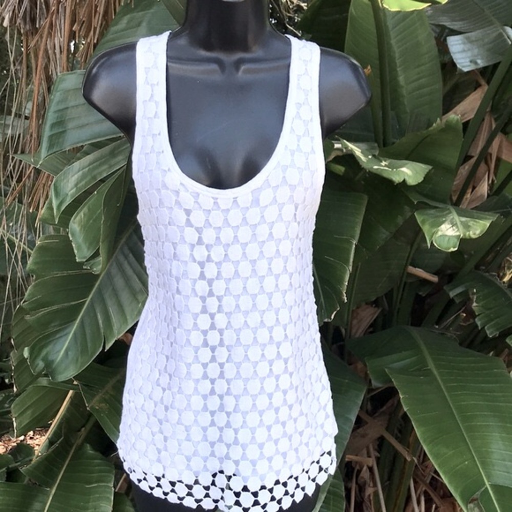 J crew crochet tank